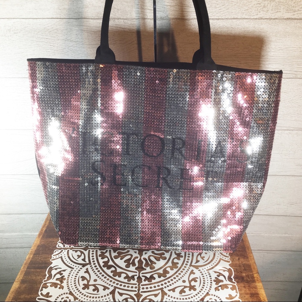 Victoria’s Secret Sequined Large Tote